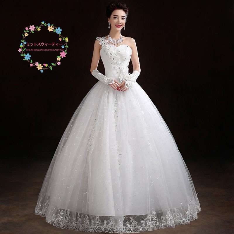 ウェディングドレス 安い 結婚式 ブライダル ドレス 花嫁 プリンセスラインドレス 白 ロング ウエディングドレス 披露宴 二次会 パーティードレス