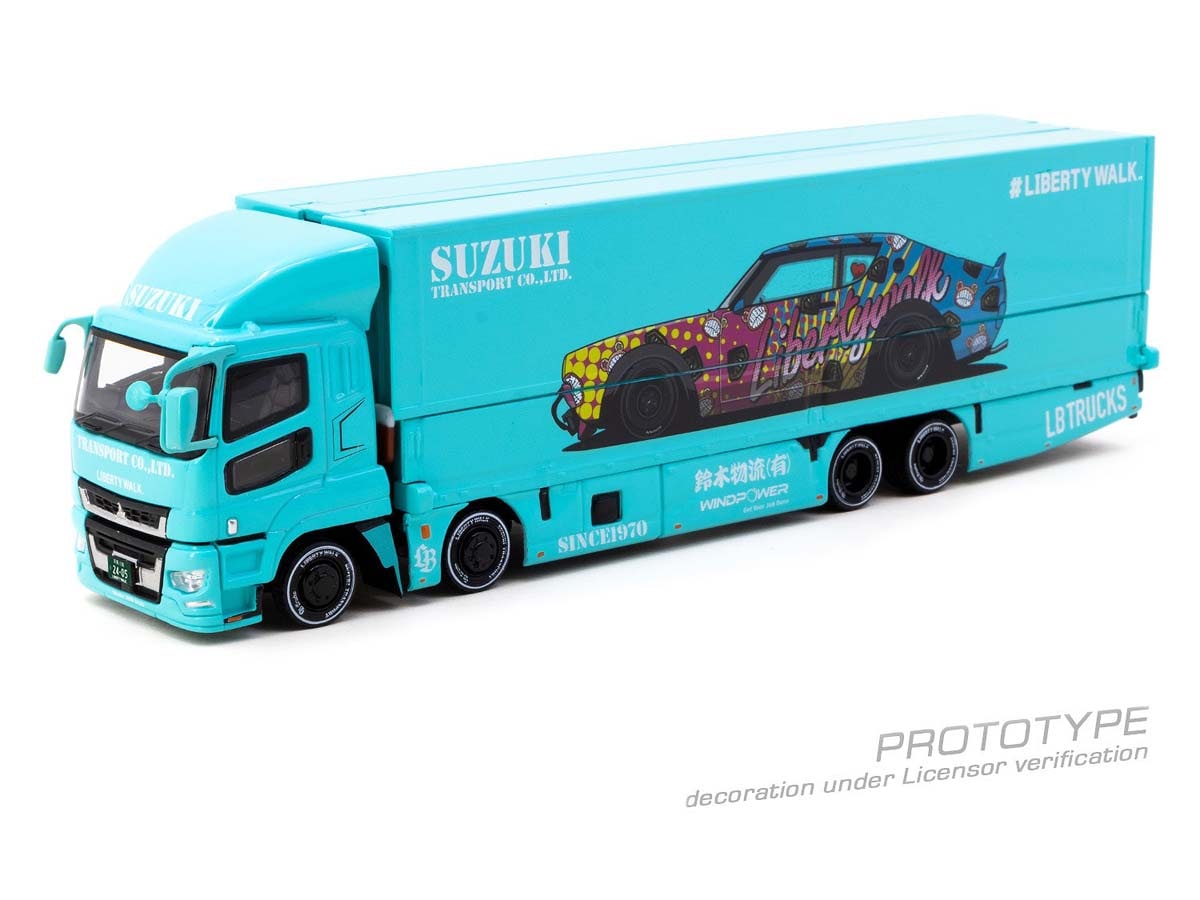 ターマックワークス 1/64 Mitsubishi Fuso Super Great LB-TRUCKS【T64T-TL001-LBS】 ミニカー T64T-TL001-LBS ミツビシフソウSG L 9,948円
