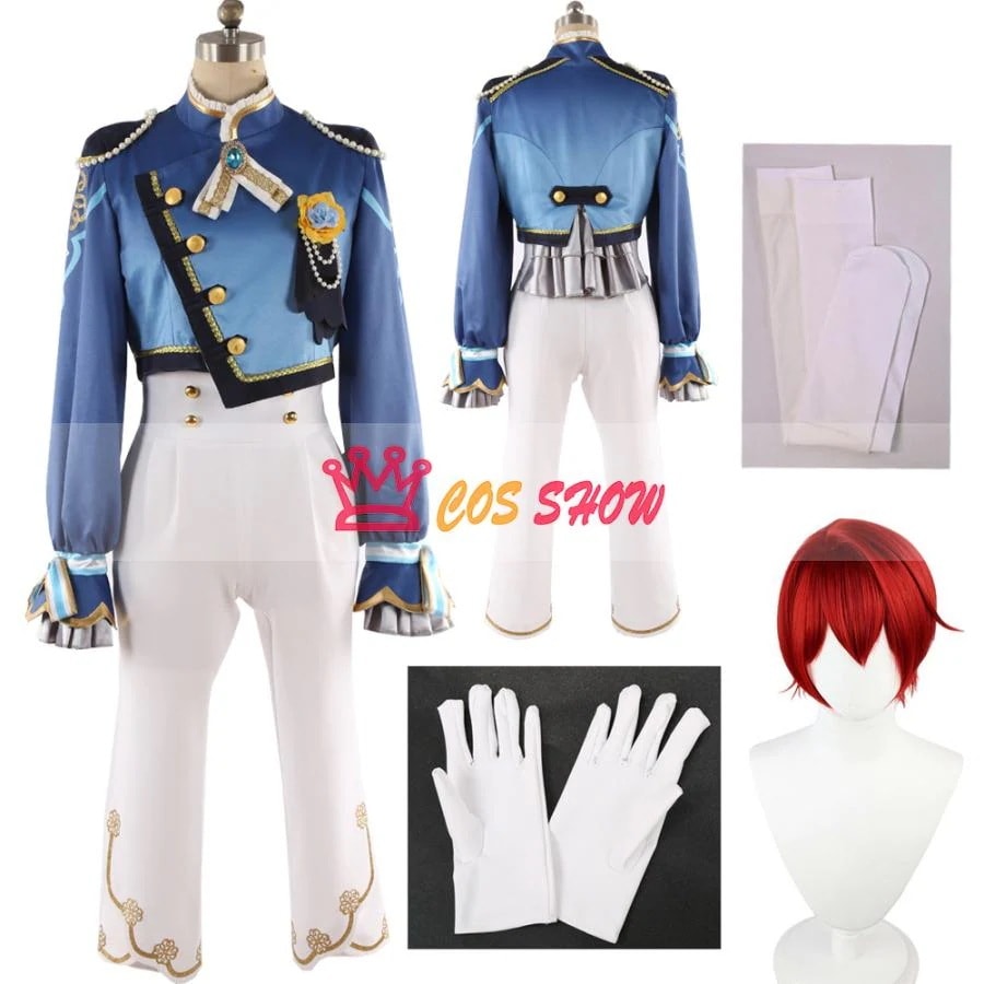 人気商品N0.1 あんさんぶるスターズ! あんスタ 正道ブリム 朱桜 司 すおうつかさ コスプレ衣装 cosplay 仮装 オーダーメイド製作可能 仮装 イベント ハロウィン 学園祭