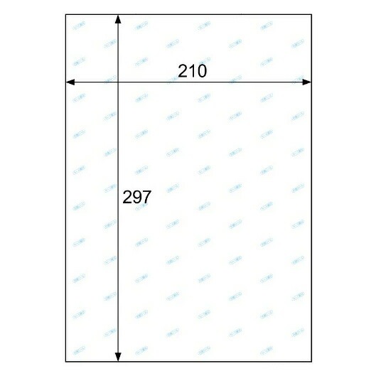 （まとめ買い）抗菌紙ラベル ノーカット A4 20シート入 OPK862 [x3]