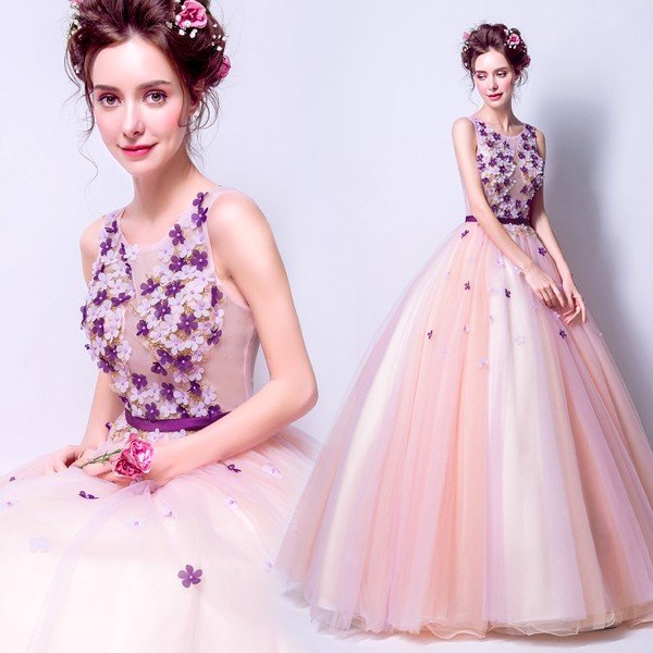 カラードレス 安い ロングドレス 演奏会 コンサート パーティードレス 発表会 ウェディングカラード