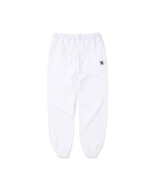 Signature jogger pants - WHITE
