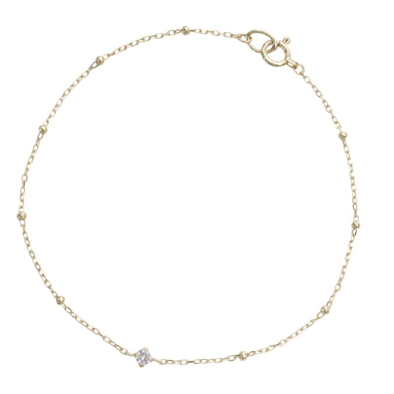 ブレスレット レディース 一粒モチーフ ブレスレット 祝い