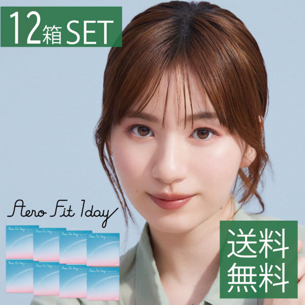コンタクトレンズ　ワンデー　エアロフィットワンデー1箱（30枚）　12箱　アイレ　ネオサイト