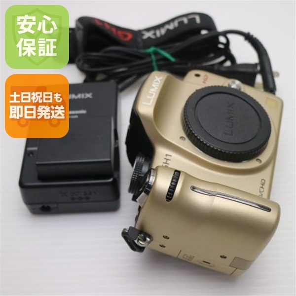 超美品 DMC-GH1 ゴールド ボディ Panasonic LUMIX デジカメ 220