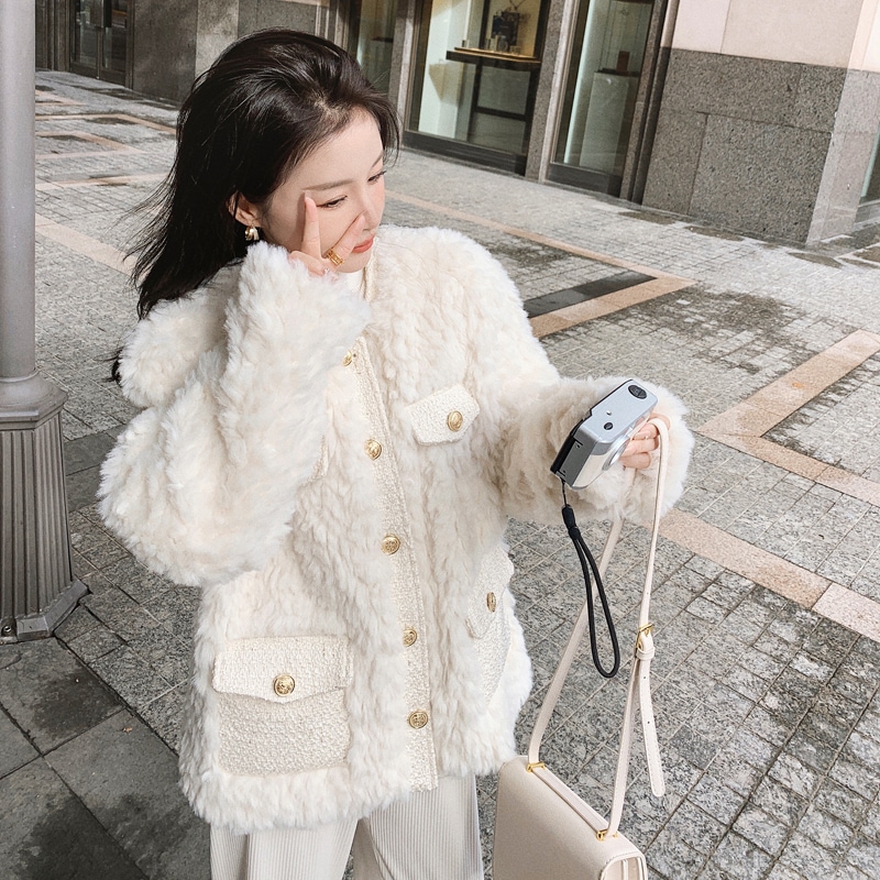 レディース ジャケット アウター 上着 羽織 前開き ノーカラージャケット 長袖 クルーネック 襟なし ノーカラー ワイド ストレート Iライン スマート ポケット 2way 大人可愛い きれいめ