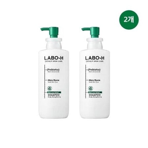 ラボエイチ シャンプー 頭皮強化400ml 2個 シャンプー