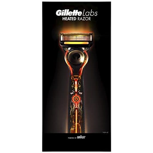 ジレット GILLETTE LABS ヒーテッドレーザー 髭剃り カミソリ 男性 3個アソート