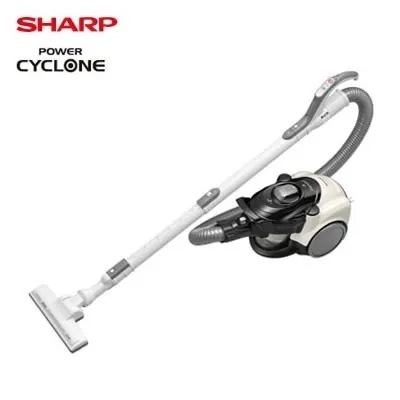 シャープ 掃除機 パワーサイクロン タービンヘッドタイプ EC-CT12-C ベージュ系 POWER CYCLONE SHARP