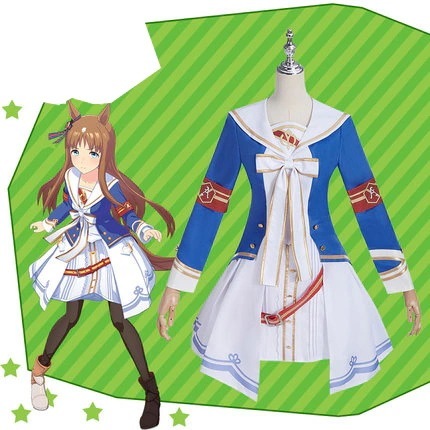 [今だけ！爆売れ商品]グラスワンダー ウマ娘 プリティーダービー コスプレ 衣装 ins話题で