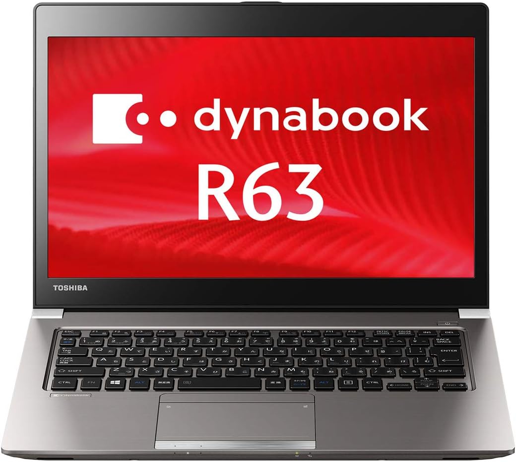R63/Bノートパソコン Core i5 6200U 2.3GHz メモリ8GB SSD128GB 13インチ Windows10 Professional 64bit PR63BEAA637AD8
