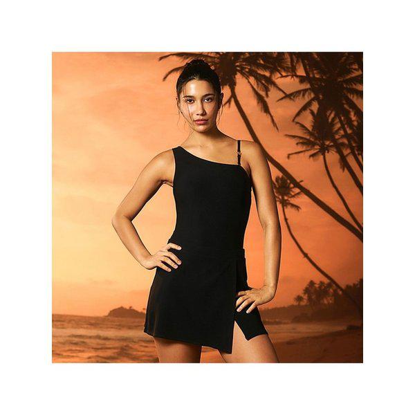 グロアワンピースセットA6SL1SO02BLK