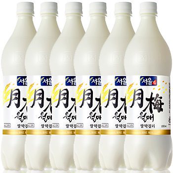 業務用 ソウル マッコリ 750ml 12本 アルコール度6％ 韓国 食品 食材 料理 お土産 酒