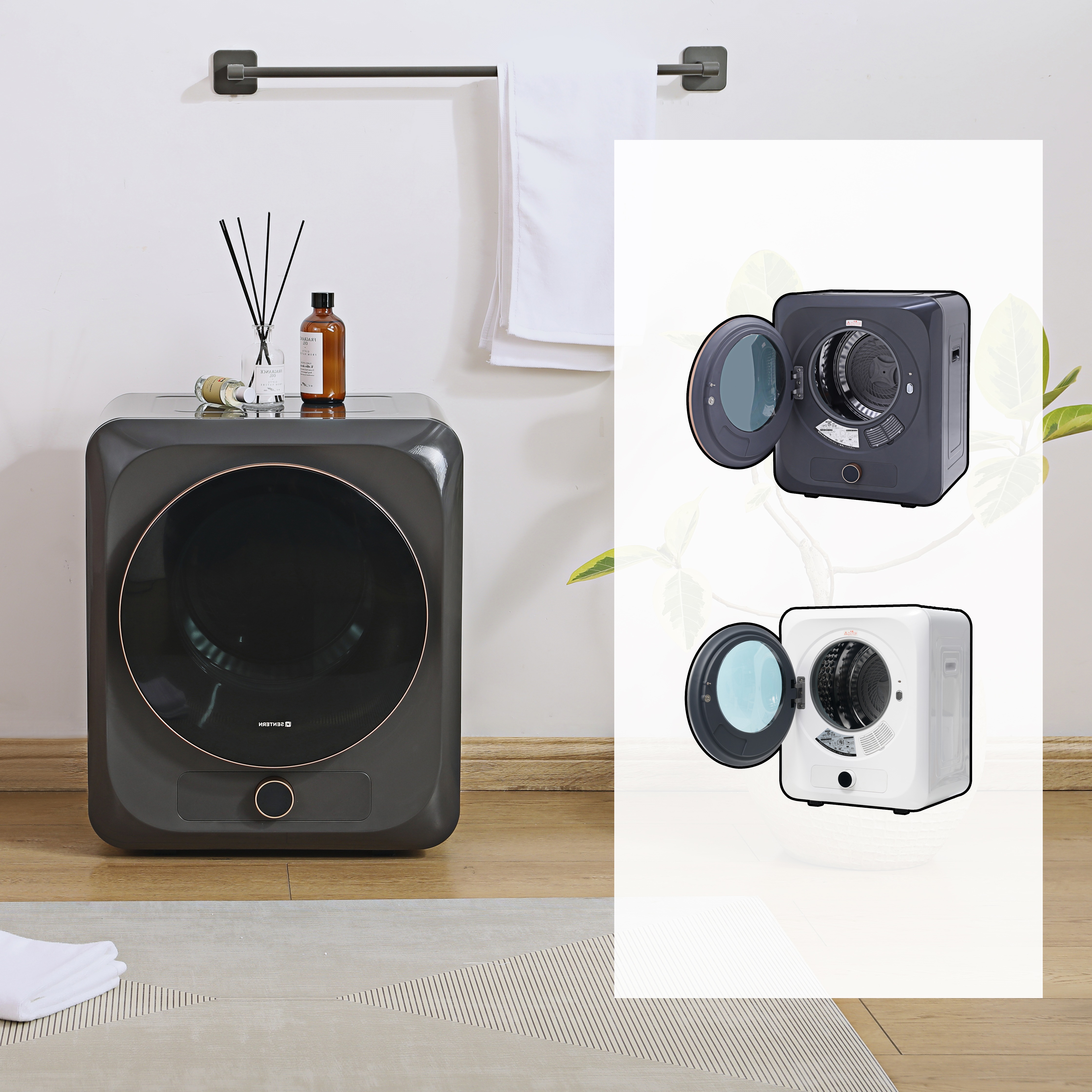 【国内即日発送】小型衣類乾燥機 乾燥機 衣類 3kg ミニ 自動モード 靴乾燥 UV除菌 高温除菌 一人暮らし ウール 自動 梅雨 湿気 花粉 新作