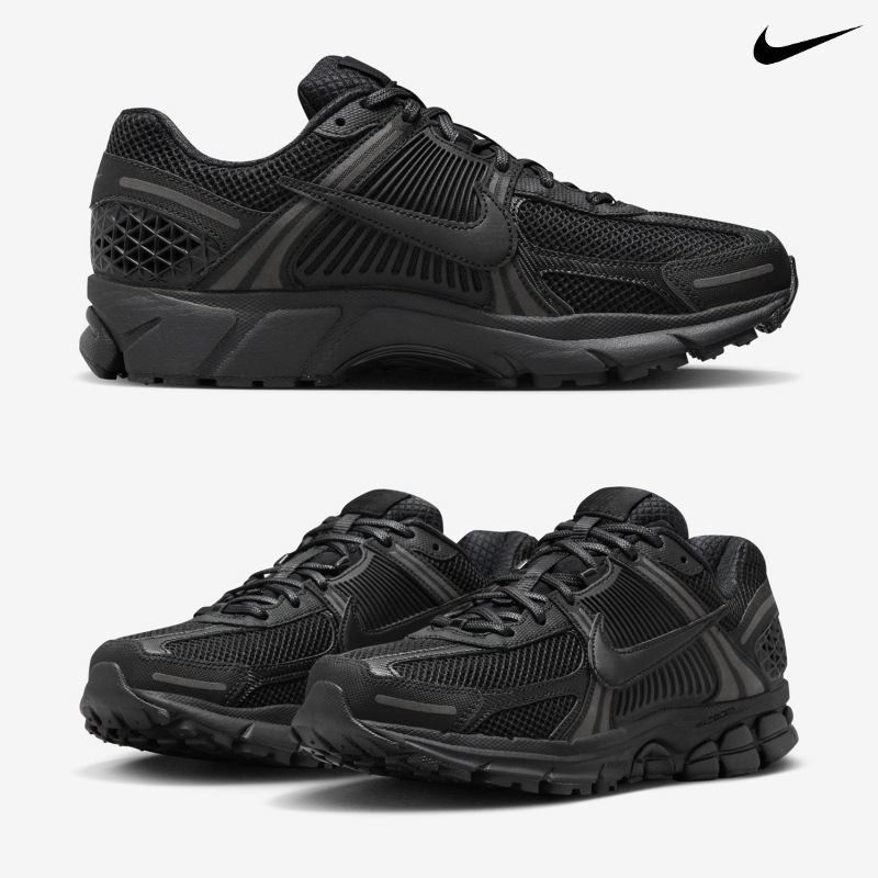 [NIKE] ナイキ スニーカー ズーム ボメロ 5 シューズ / BLACK
