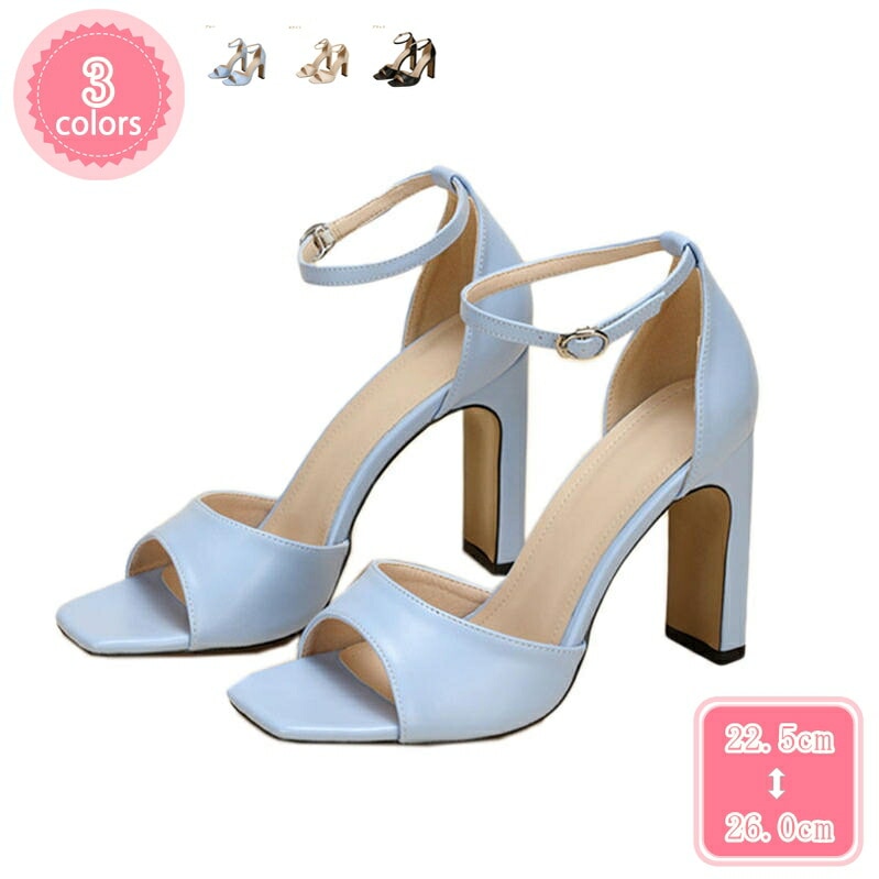 777円OFFクーポン ヒールサンダル レディース ハイヒール サンダル レディース 美脚サンダル 太ヒール パーティー 靴 結婚式 女子会 発表会 演奏会 大きいサイズ 二次会 同窓会 疲れにくい