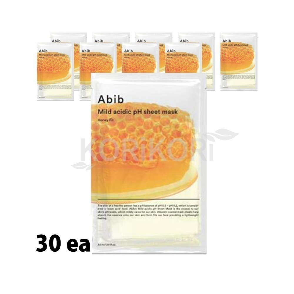弱酸性PHシートマスクハニフィット30個入り