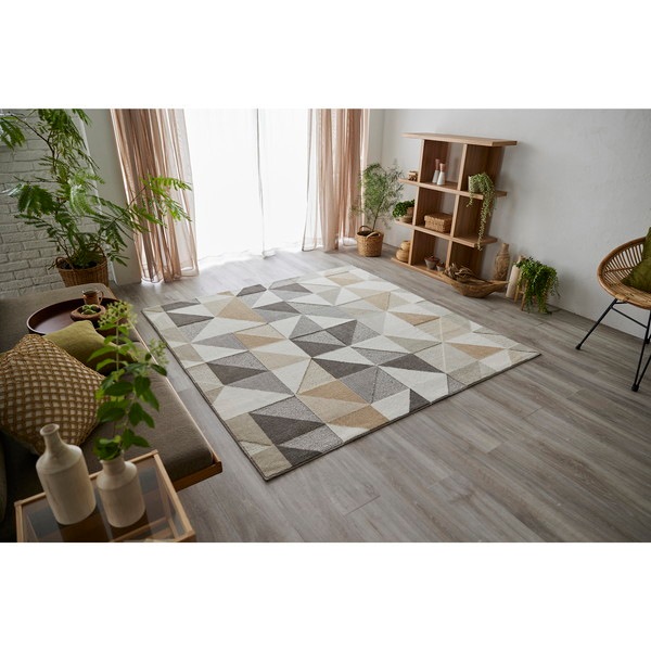 スミノエ 13139479 190240cm BE アレルブロック ラグ シーン 190240cm ベージュ メーカー直送