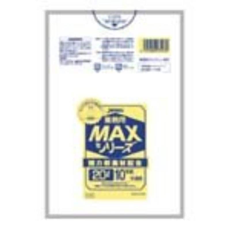 業務用MAX20L 10枚入015HD+LD半透明 S23 [xまとめ買い（60袋x5ケース）合計300袋セット] 38-322