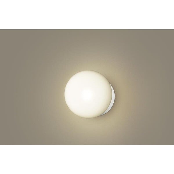 LGW85016F ホワイト/乳白 LEDポーチライト・浴室灯 (電球色)