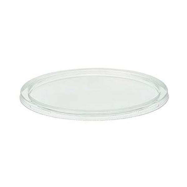 （まとめ）エフピコチューパ PCカップ 430ml TC蓋 PC-129TCフタ 1パック（50枚）50セット