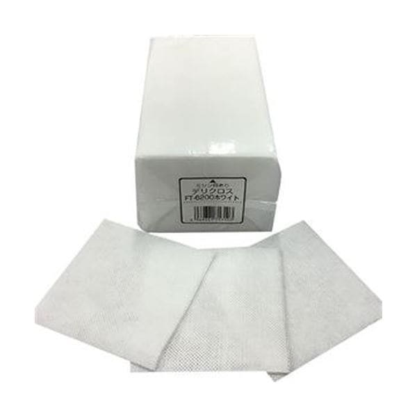 （まとめ）東京メディカル デリクロス 2020cm ホワイト FT-6200 1パック（100枚）20セット
