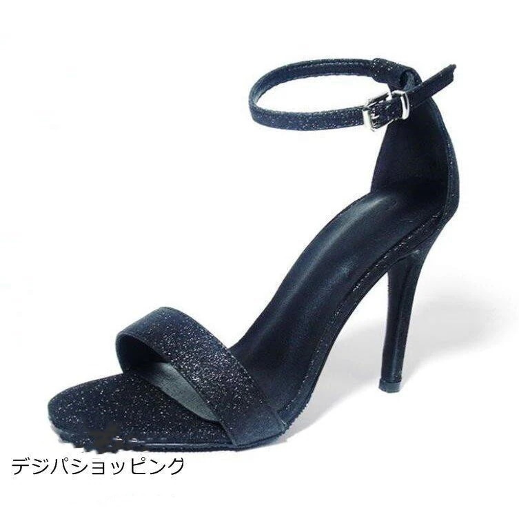 レディース8cm/10cmヒールピンヒールキラキラエレガントセクシーカジュアル履きやすい