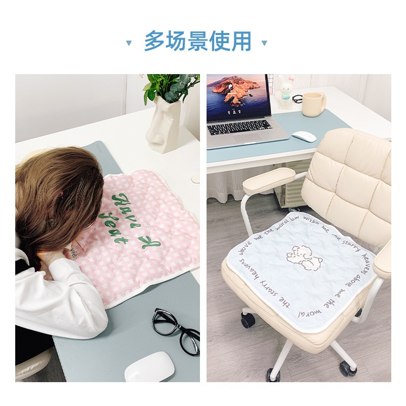 夏用冷却アイスパッドシートクッションオフィス冷却パッドウォーターパッドアイスフィールアイスシルクサマーカーアイスバッグ