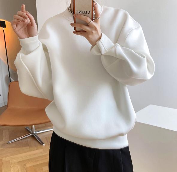 ファッション ベーシックニット 薄いデザイン感ゆったりins気だるい空気層