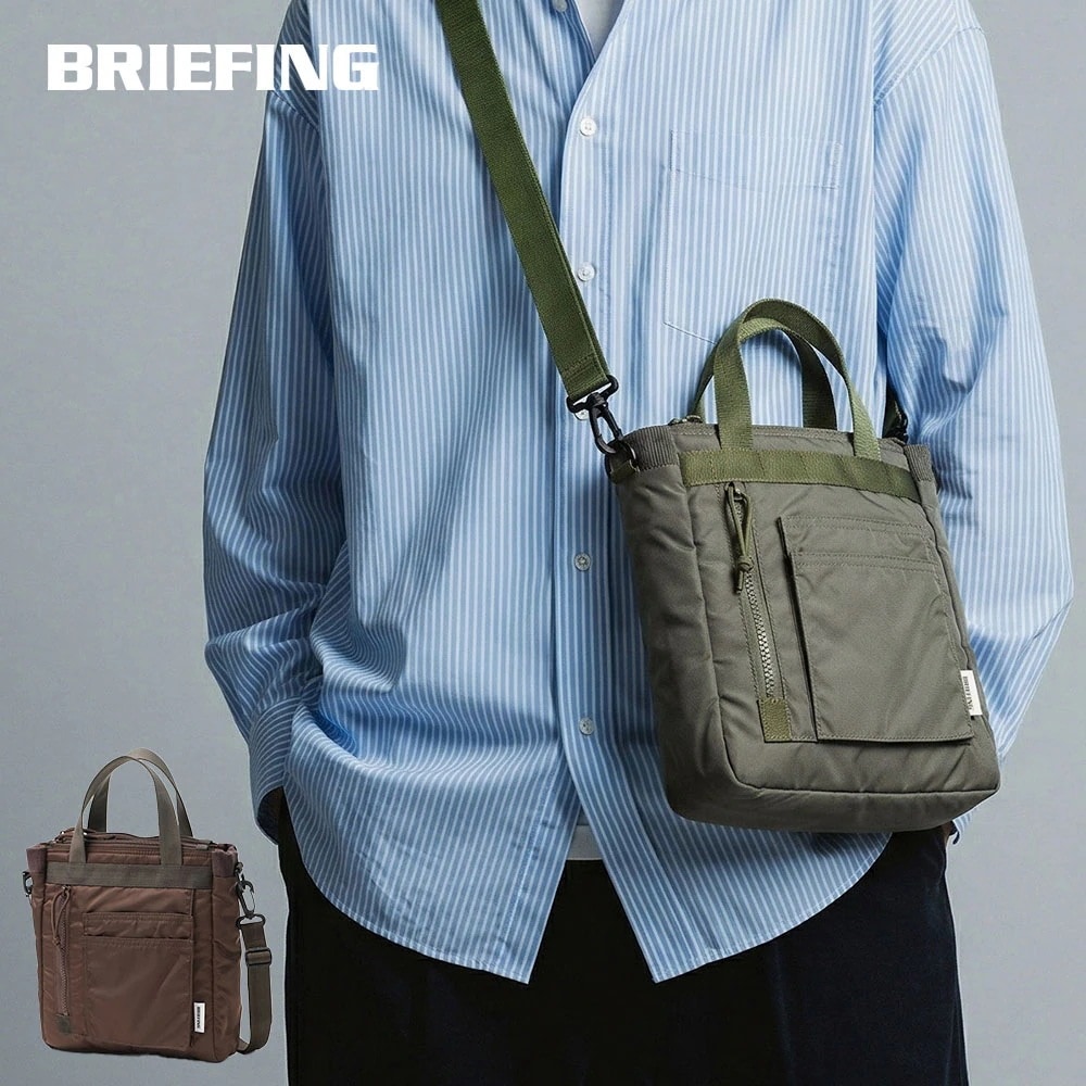 日本正規品 トートバッグ 小さめ ショルダーバッグ メンズ レディース 縦型 カジュアル ナイロン WORK/BUSINESS FIME PROTECTION TOTE MINI BRA261T23
