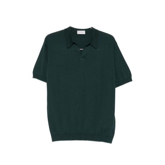 JOHN SMEDLEY Men Tops NOAH RAINF GREEN