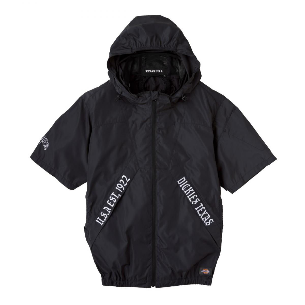 コーコス信岡 ボルトクール 半袖ブルゾン ブラック 4XL D-330 ペルチェ・ファン・バッテリー別売 夏 猛暑 対策 作業服 作業着