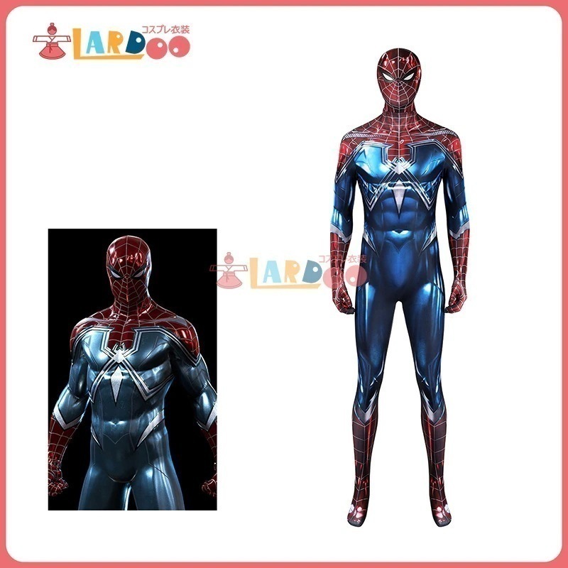スパイダーマン2 PS5 Spider-man Resilient Suit ボデイー コスチューム コ スプレ衣装388