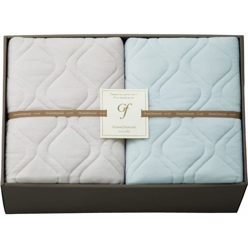 グランフランセヌーベル クール接触冷感敷きパッド2P