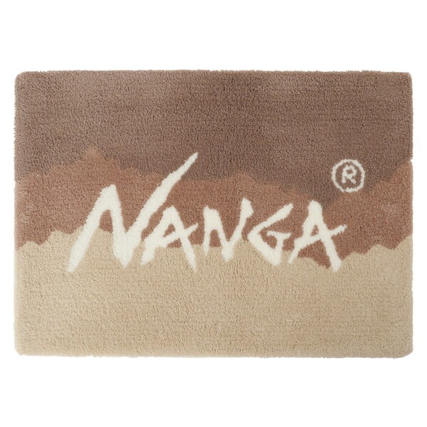 ナンガ RIDGELINE GRADATION RUG BEIGE FREE NZ2454-4F405-B N0000826 リッジライングラデーションラグ