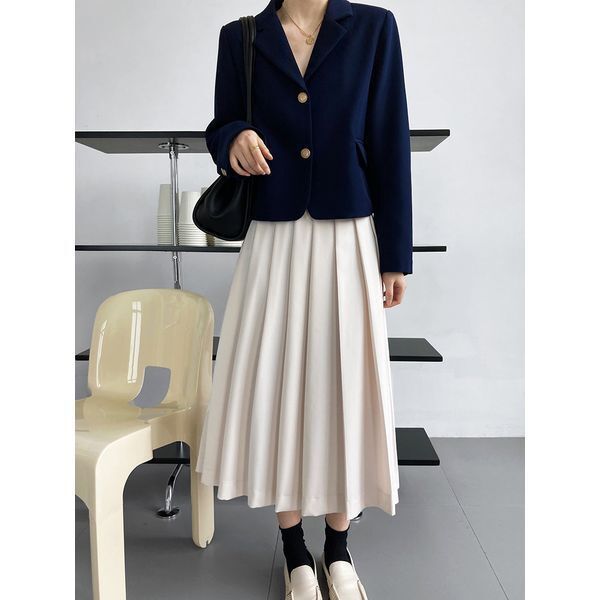 レディース スカート プリーツ シンプル カジュアル フォーマル 大人可愛い ママコーデ ママファッション 韓国系 オルチャン 人気 トレンド 新作 20代 30代 40代 きれいめ レトロ シンプル