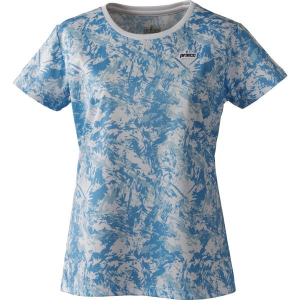 Prince プリンス レディース ゲームシャツ テニス ゲームシャツ TML188T-110 レディース 半袖