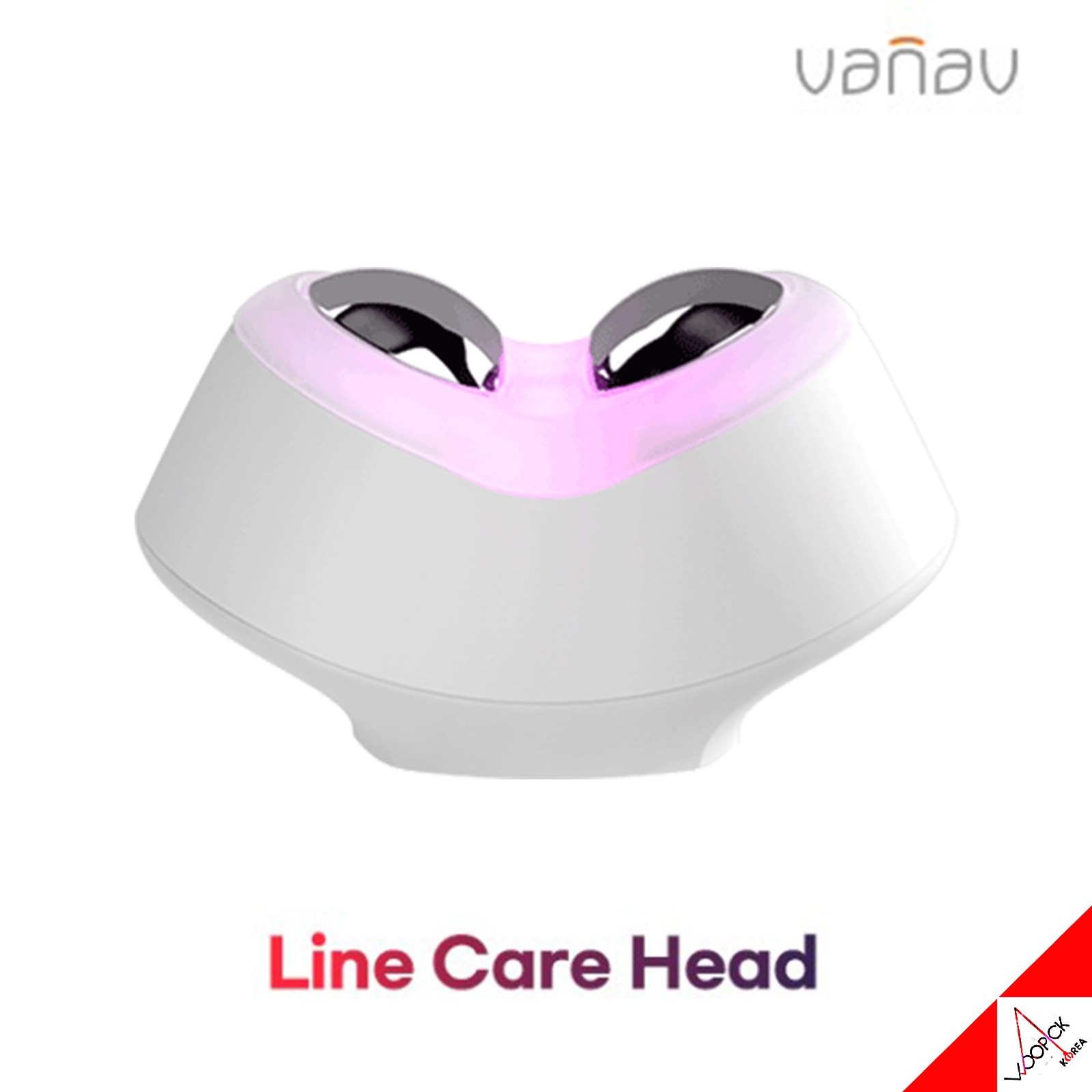 [韓国公式] バナブ ラインケアヘッド/交換ヘッド/UP7 ニードルショット専用/垂直振動/肌の内側マッサージ/チタンヘッド/角質ケア/顎のラインケア/ホームケア/美顔器/スキンケア/美容器