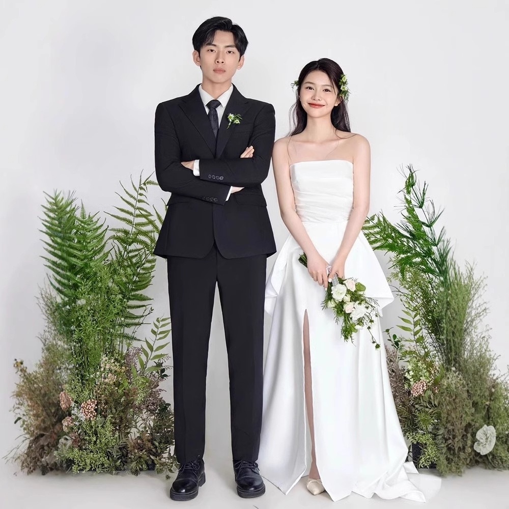 【今恋】ウェディングドレス 白 結婚式 花嫁 サイズオーダーメイド可能 成人式 お呼ばれ ウェディング 演奏会 二次会 パーティードレス 前撮り ワンピース ロングドレス メガ割 21