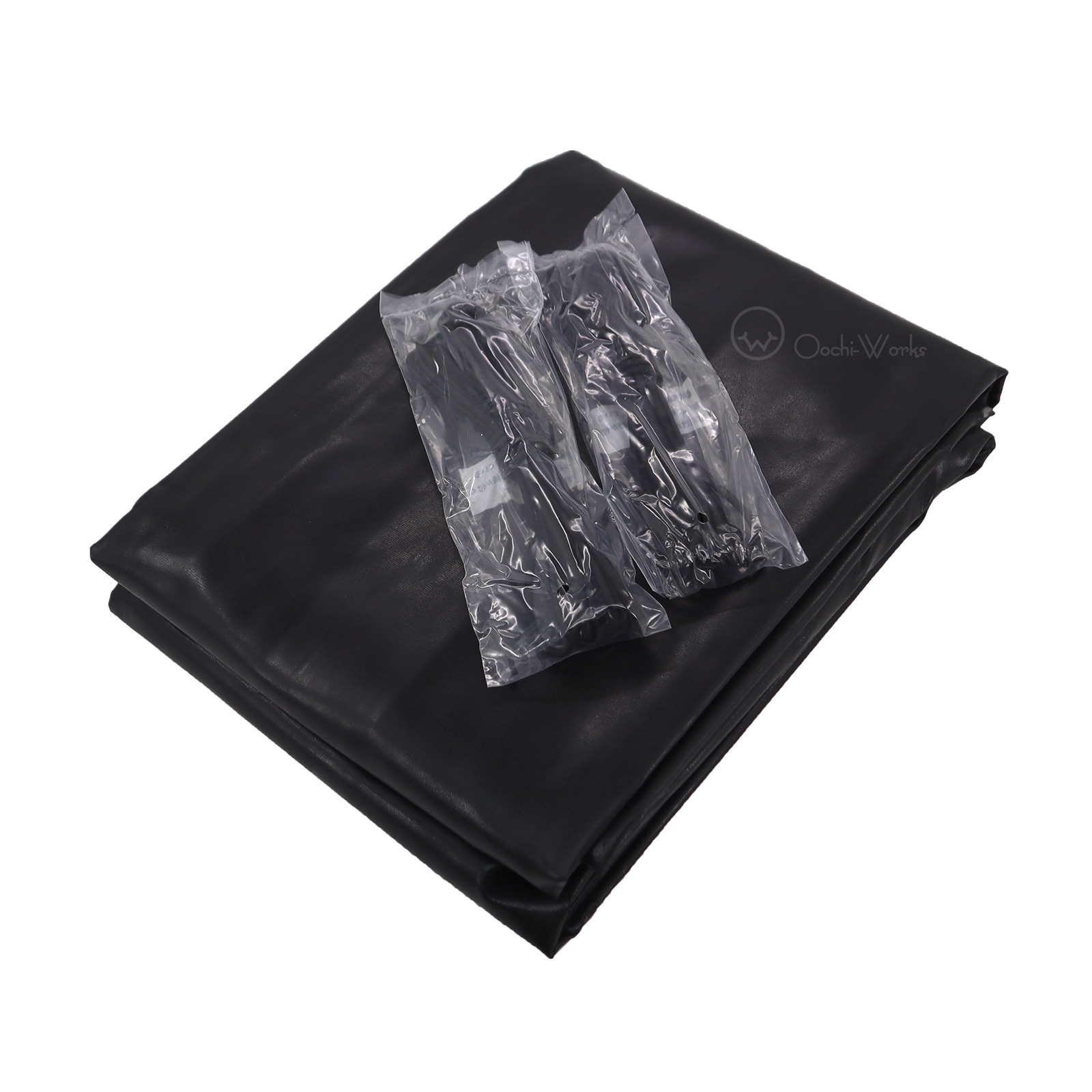 トラックシート ブラック 3号 2.3m×3.6m コードゴム4ｍ×2本付き 2tトラック エステル帆布 荷台シート