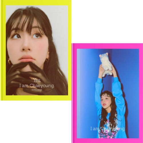（PHOTOBOOK新商）チェヨンTWICE - Yes, I am Chaeyoung写真集_バージョンランダム発送