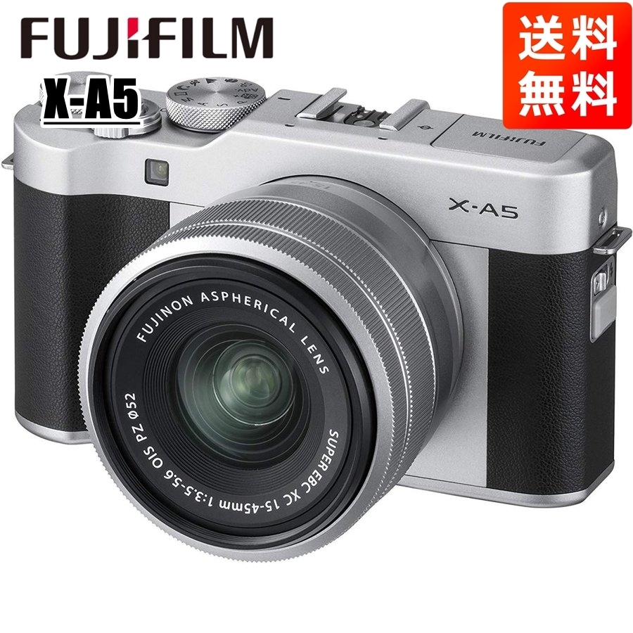 X-A5 15-45mm レンズキット ブラック ミラーレス一眼 カメラ 中古