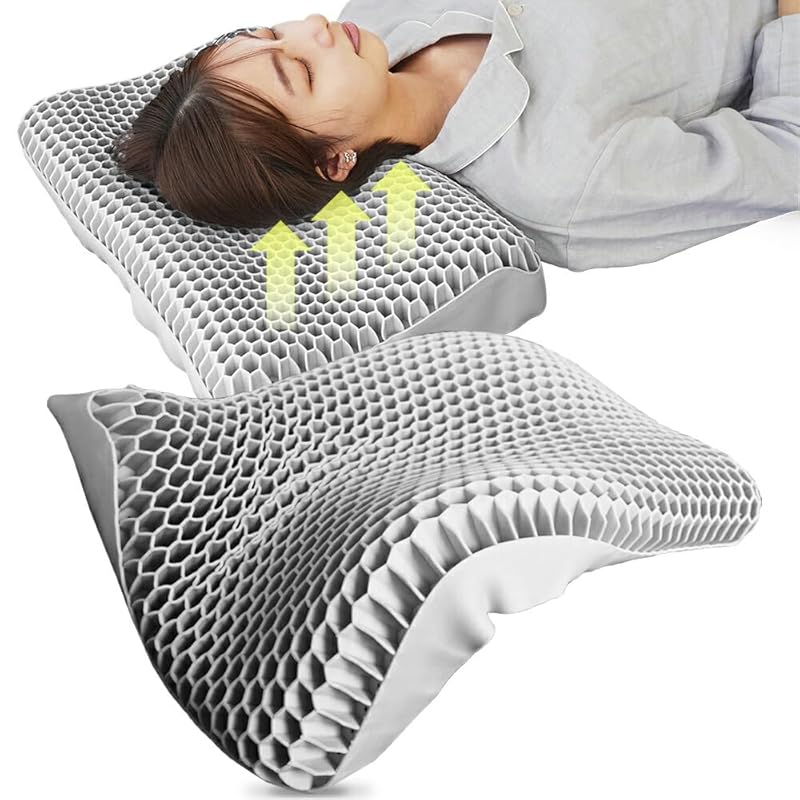 枕 ジェル枕 【無重力のような新感覚まくら！】 無重力まくら GRAVITY TECH (グラビティ テック) タイプ1 ネックフィット 54×34cm 高さ8～10cm 体圧分散 ジェル ゲル GE