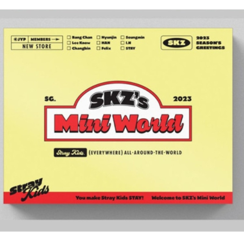 ストレイキッズシーズングリーティング Stray Kids 2023 SEASONS GREETINGS - SKZs Mini World