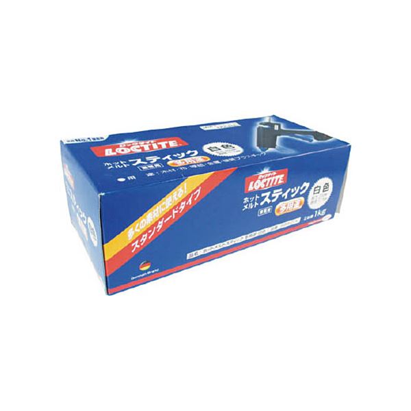 ヘンケルLOCTITE ホットメルトスティック 多用途 白色 HSW-01K 1箱 6,816円