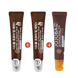 [ 1+1+1 ] ホホバリップエッセンス 13ml　/　3個入り