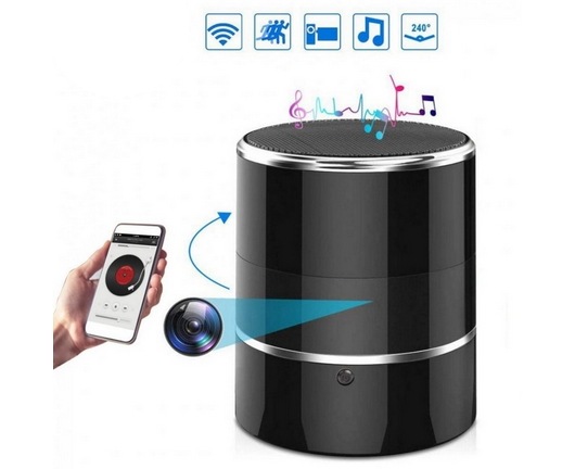 Bluetoothスピーカー搭載隠しカメラ超高解像度1080P撮影2000mAhバッテリー暗視機能携帯電話アプリ遠隔監視ピンホールカメラミニカメラ 9,000円