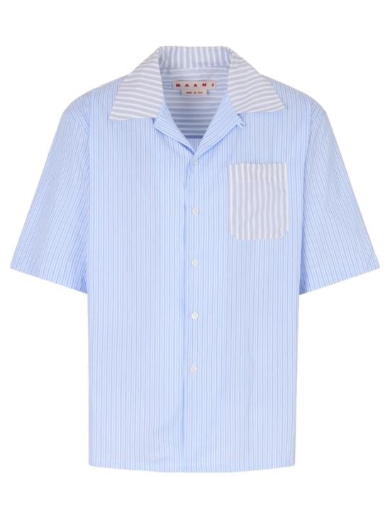 MARNI Men Shirts CUMU0213Q8 UTC254STB37 Clear Blue