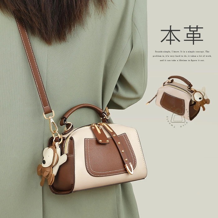 本革 ショルダーバッグ レディース 斜めがけ 本革 小さめ 大人 ミニショルダーバッグ 軽量 ハンドバッグ 2way 本革バッグ 大人 手提げ ミニショルダー 本革ショルダー ボストン型 可愛い かば