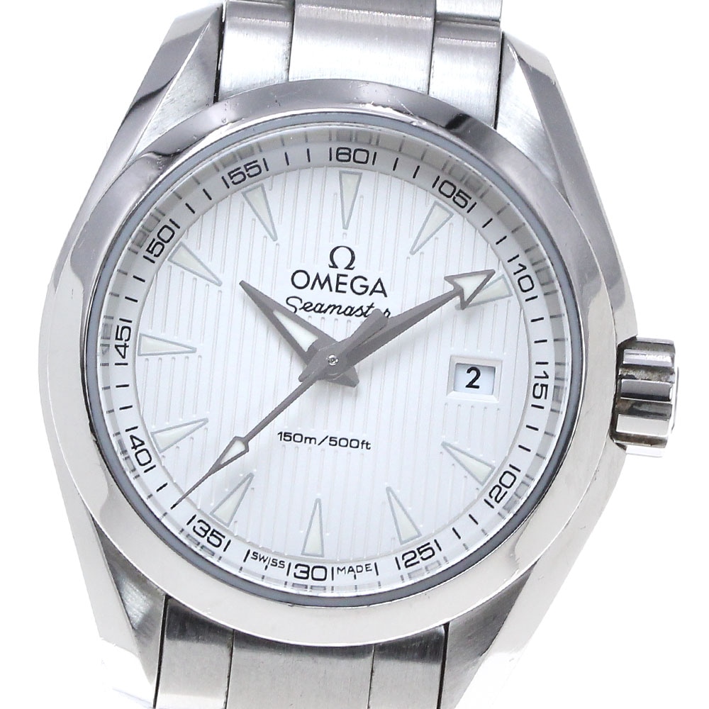 オメガ OMEGA 231.10.30.60.02.001 シーマスター アクアテラ デイト クォーツ レディース _845413【中古】 92,180円